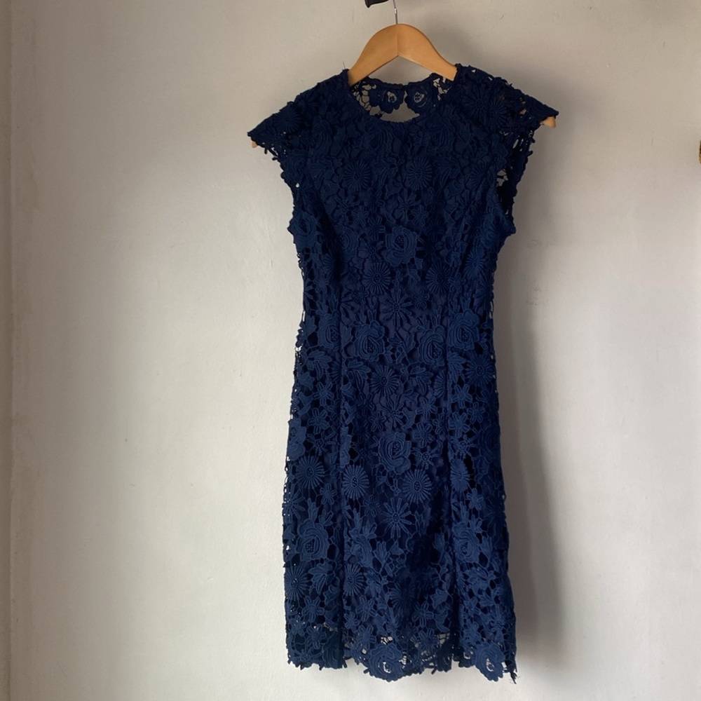 Lulu’s XS Lulu’s XS Romance Language Lace Dress - Picture 2 of 13